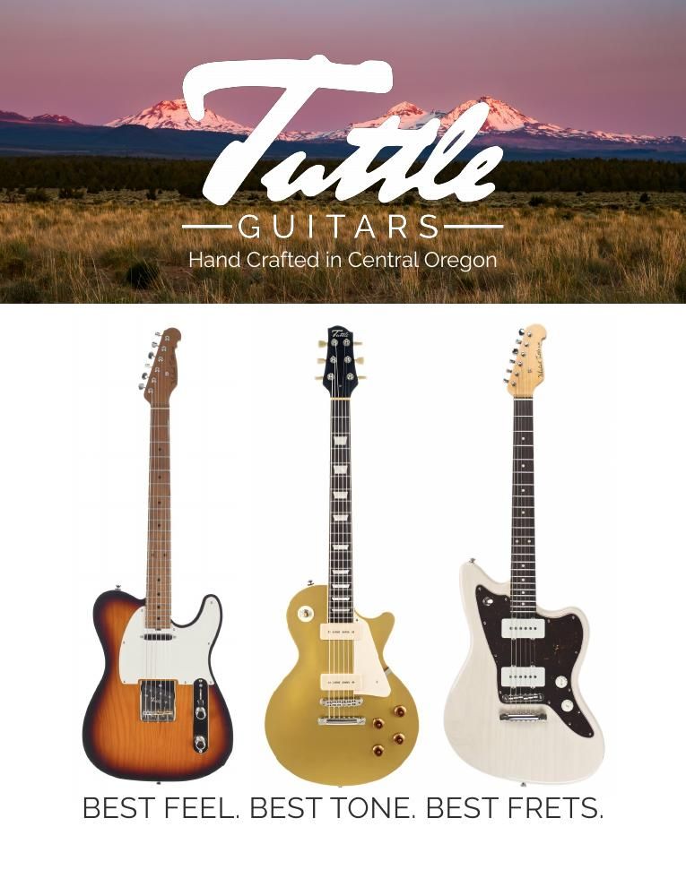 Tuttle Guitars work by PICK